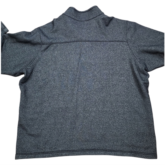 Columbia 2XL Like New Men's Gray Sweater 1/4 Zip - Picture 5 of 5